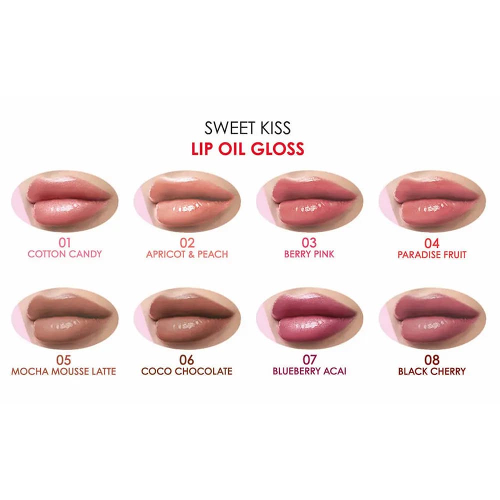 لیپ گلاس روغنی گلدن رز مدل Sweet Kiss — تصویر ۴