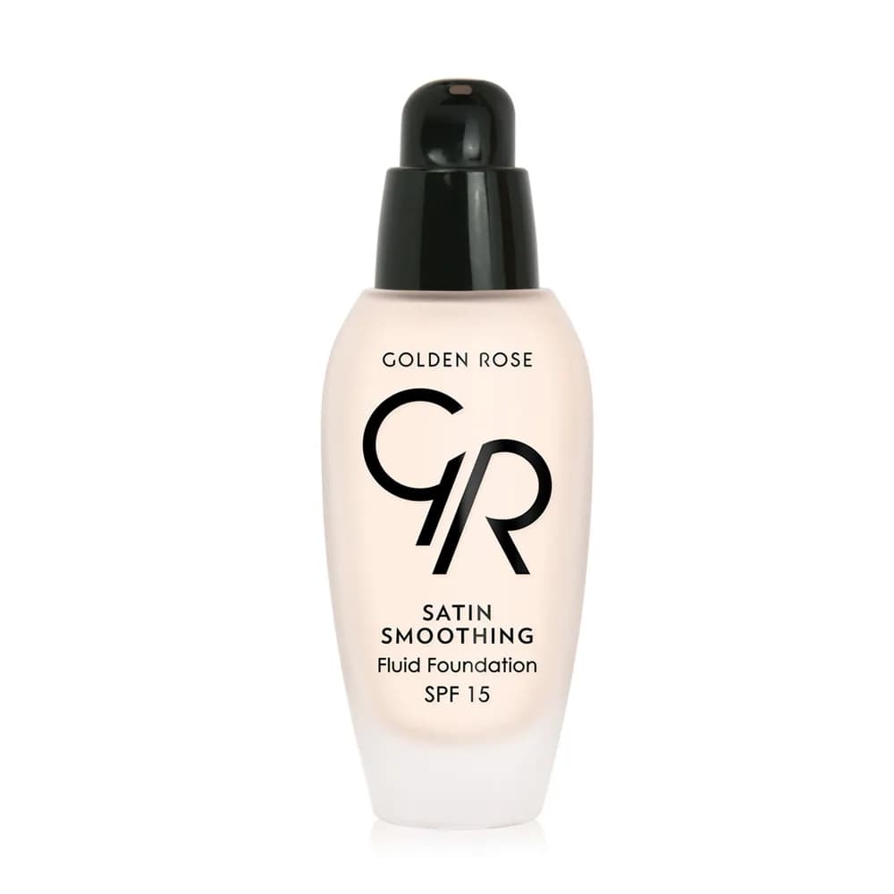 کرم پودر گلدن رز مدل ساتین با SPF15