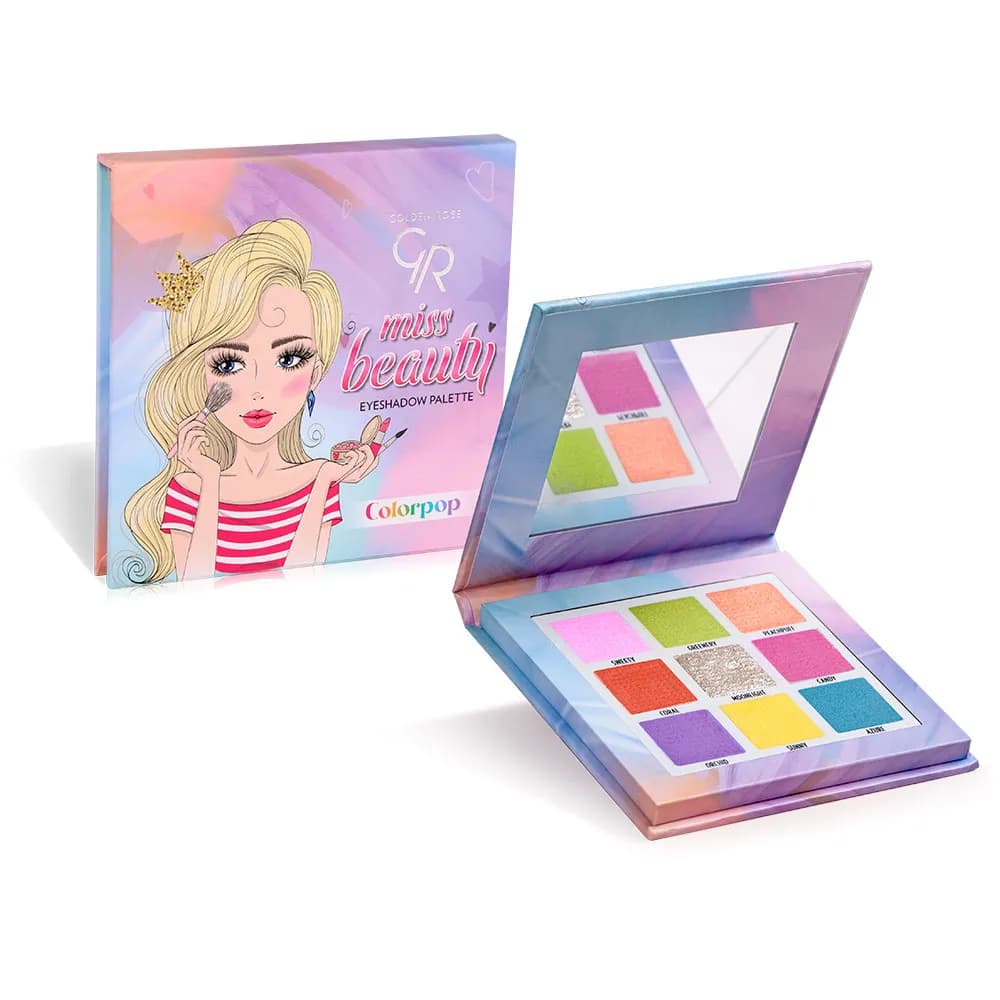 پالت سایه چشم میس بیوتی گلدن رز مدل Colorpop — تصویر ۹