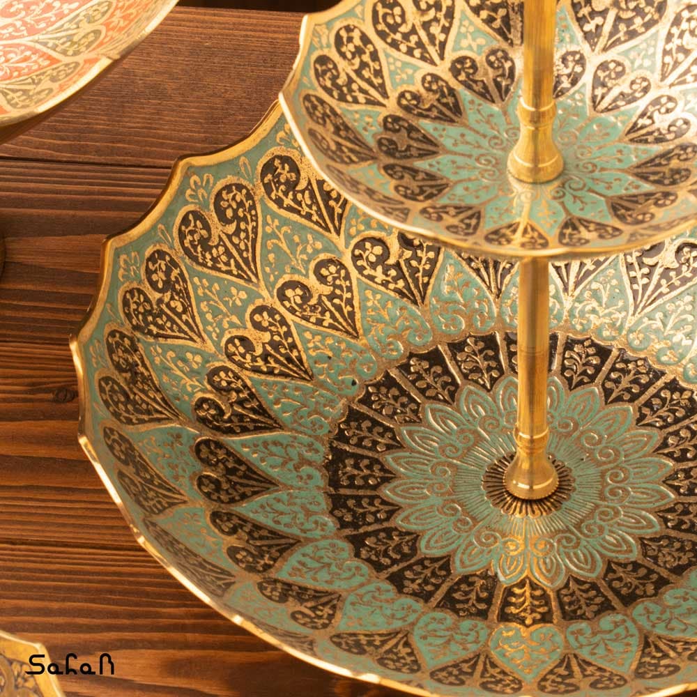 ست پذیرایی میناکاری کد 507 — تصویر ۶