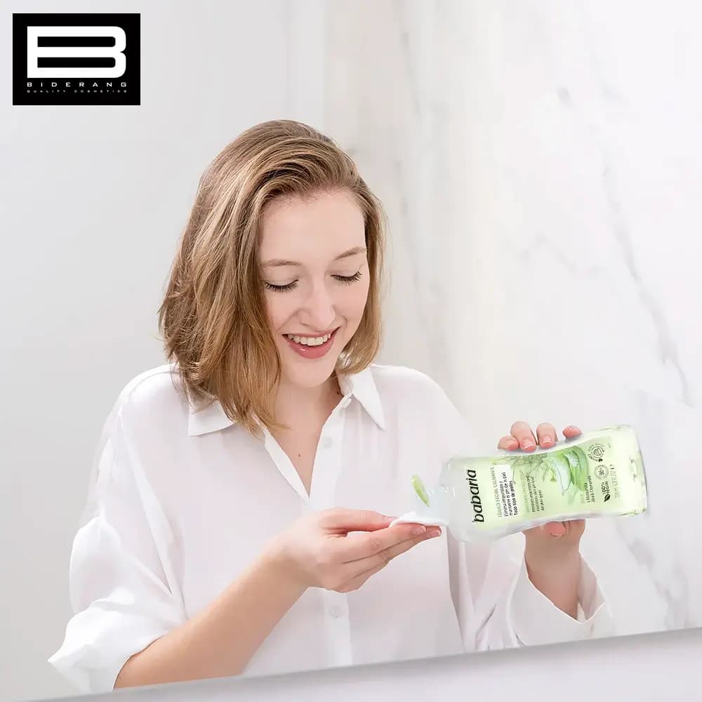 تونر تسکین دهنده صورت آلوئه ورا باباریا حجم 200 میل — تصویر ۸