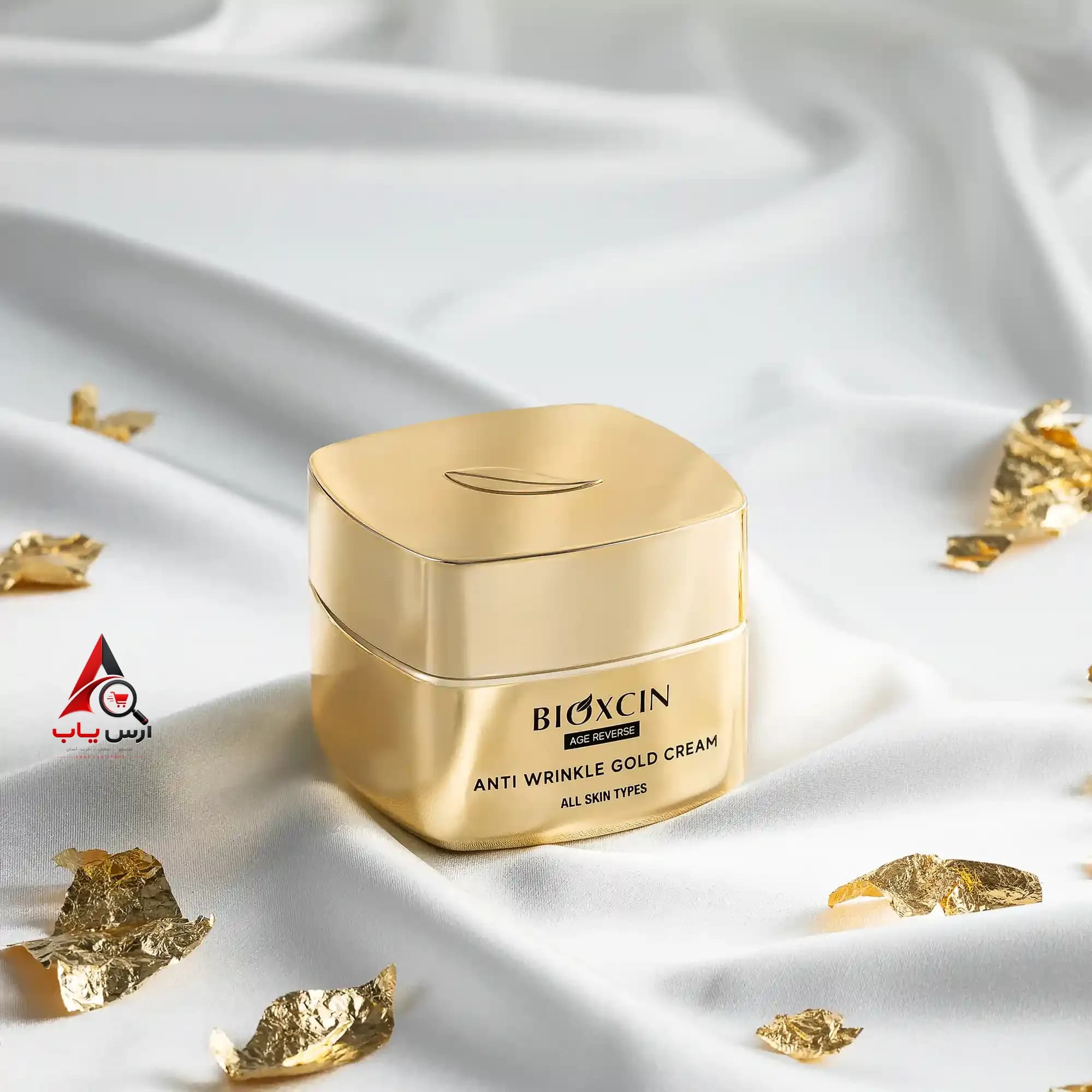 کرم ضد چروک طلایی بیوکسین مدل Age Reverse حجم ۵۰ میلی — تصویر ۱۱