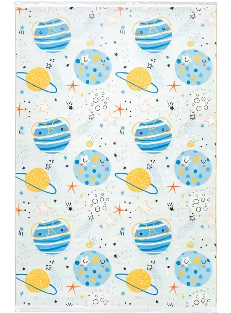 فرش کودک طرح سیاره ها کد 25KM0130 — تصویر ۹
