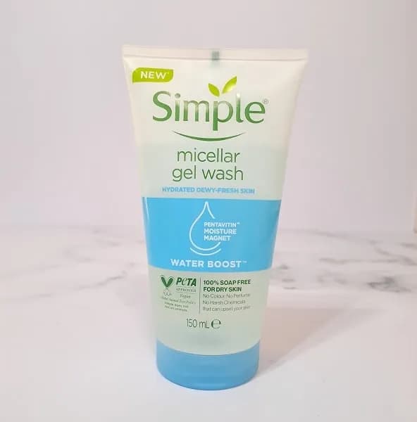 ژل میسلار شوینده صورت سیمپل Simple Micellar Gel Wash 150Ml