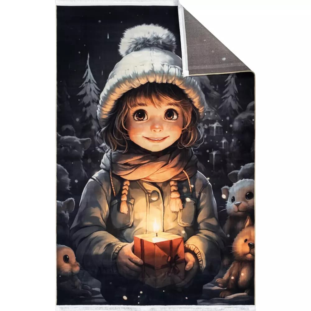 فرش کودک دختر کد 25KK0010 — تصویر ۳
