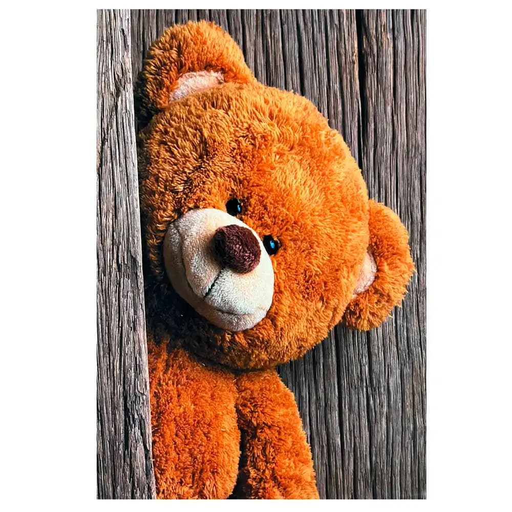 فرش خرس قهوه ای کد 1181 — تصویر ۷
