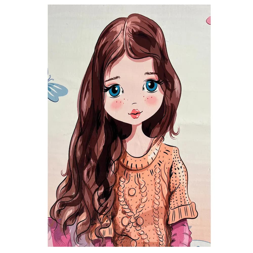 فرش دختر تنها کد 1180 — تصویر ۷