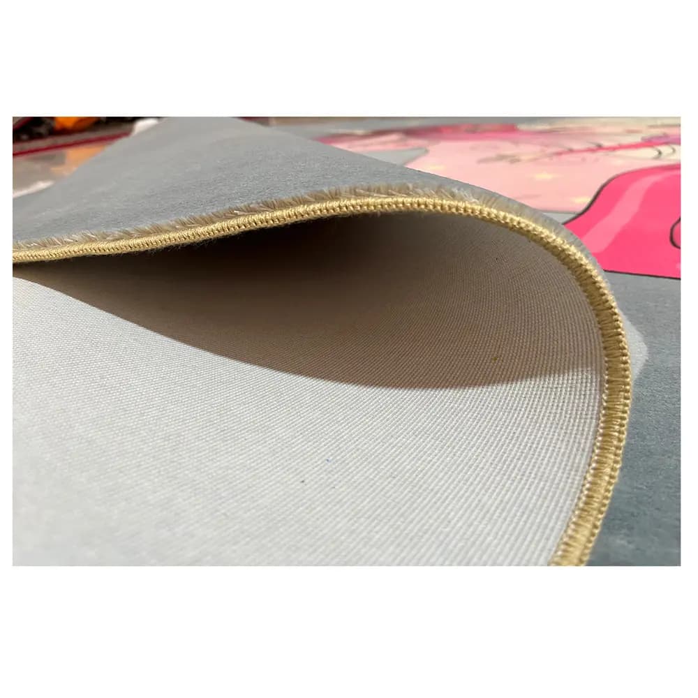 فرش کودک دختر و اسب شاخدار — تصویر ۱۰
