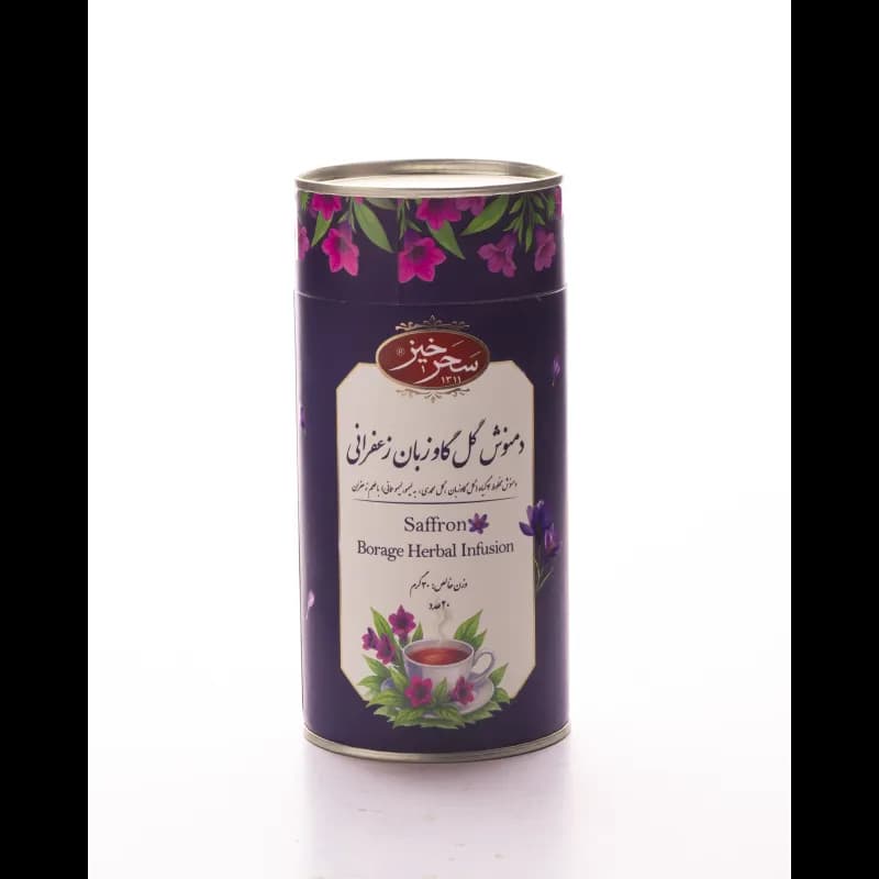 دمنوش گل گاو زبان زعفرانی 20عددی سحرخیز