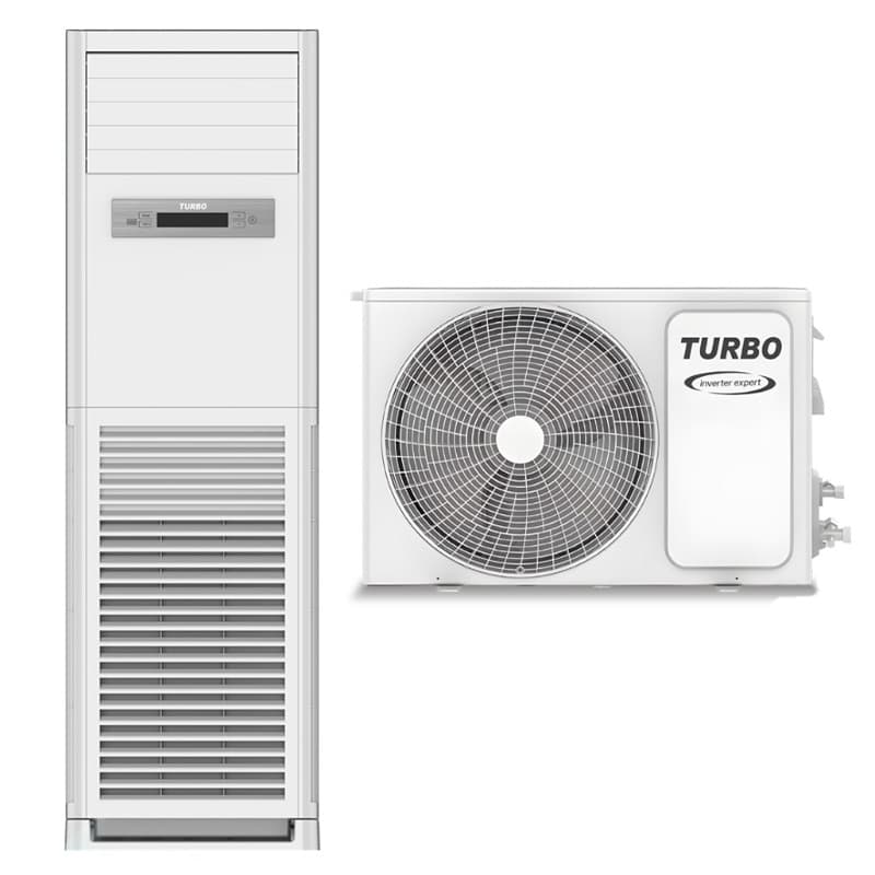 کولر گازی ایستاده توربو 60000 موتور اسکرول سرد و گرم تروپیکال T3 مدل TB-60QRO6FS