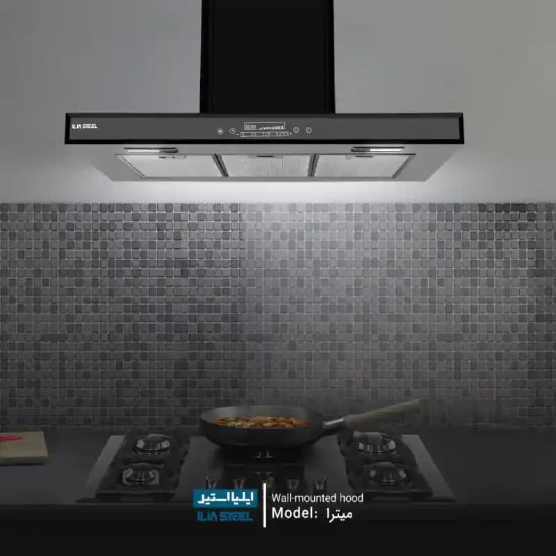 هود آشپزخانه ایلیا استیل مدل میترا — تصویر ۶