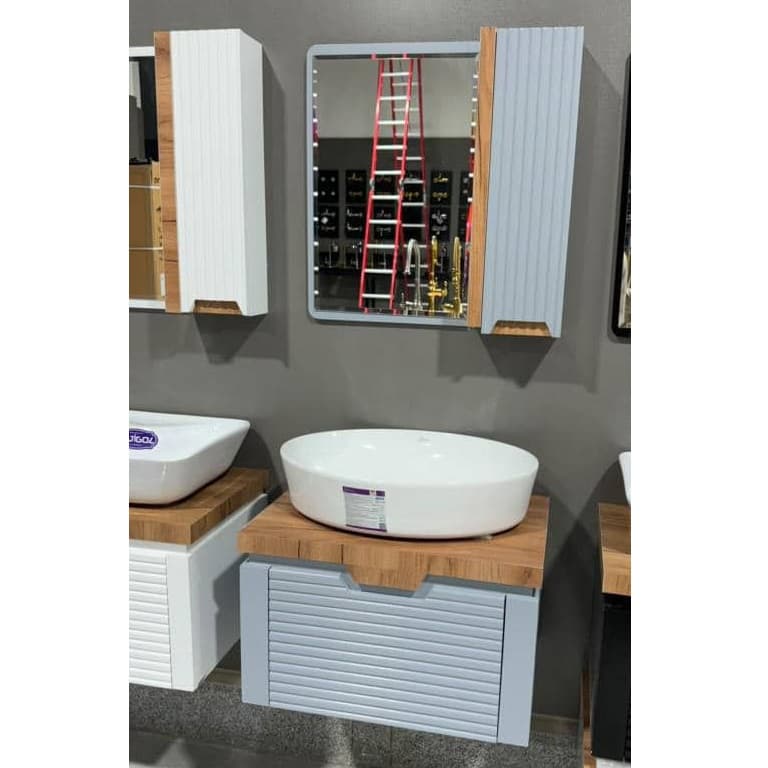 ست کامل (فول ست) روشویی کابینتی اقتصادی سایز 40*60 — تصویر ۹