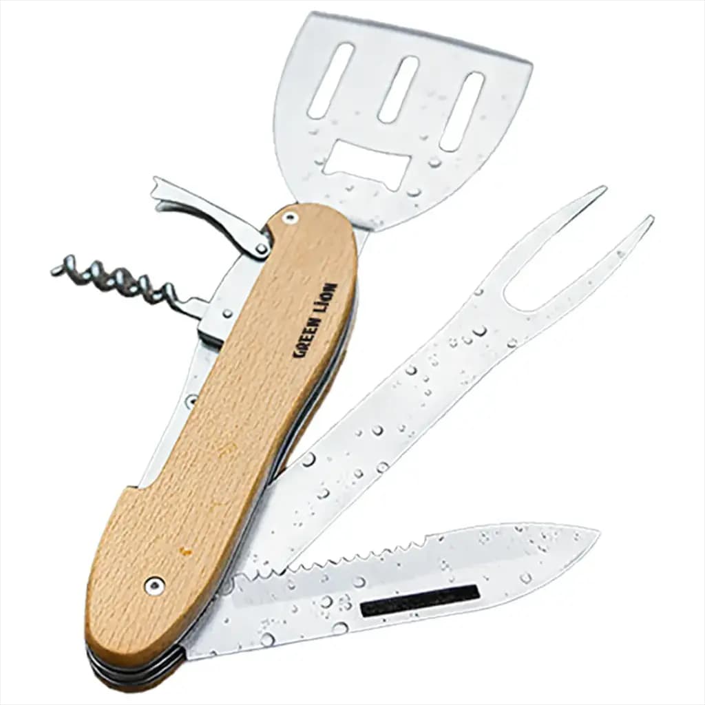 مجموعه ابزار چند منظوره باربیکیو گرین Green Lion Multifunction BBQ Tool Set
