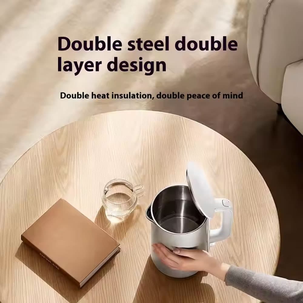 کتری برقی شیائومی مدل Xiaomi double wall electric kettle MJDSH07YM-A — تصویر ۹