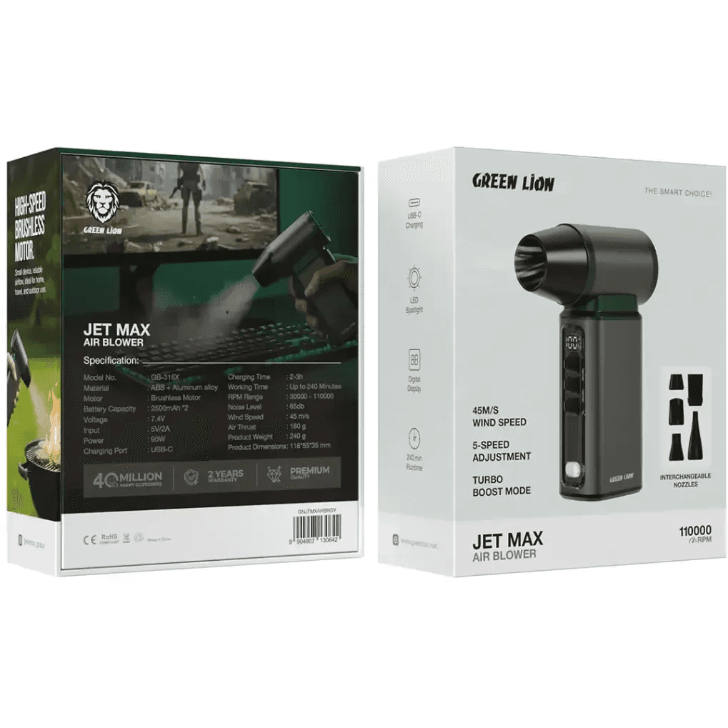 جت فن گرین لاین مدل Green Lion Jet Max GNJTMXARBRGY — تصویر ۴