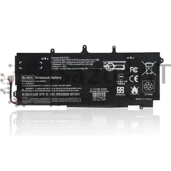 باتری لپ تاپ اچ پی مدل Battery HP EliteBook Folio 1040 G1 BL06XL