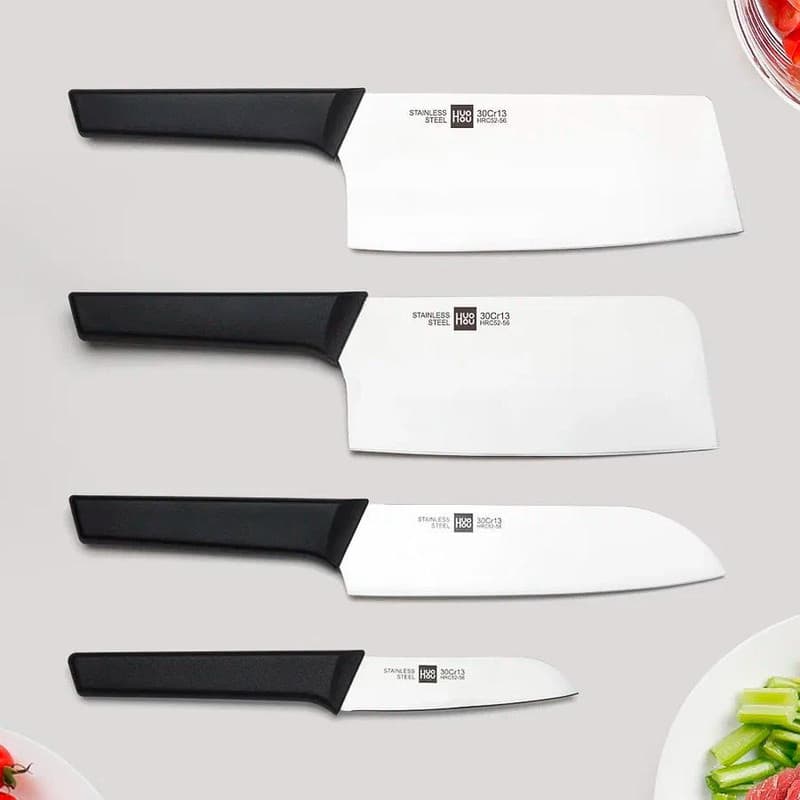 ست 6 تیکه چاقوی آشپزخانه شیائومی Xiaomi HuoHou Knife Set HU0057 — تصویر ۶