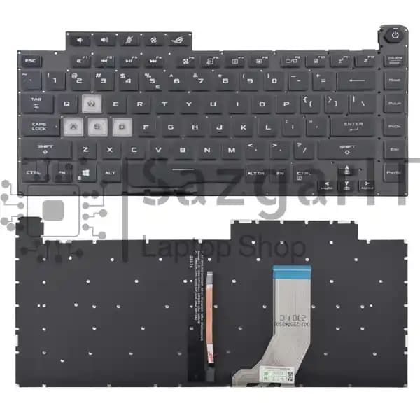 کیبرد لپ تاپ ایسوس Keyboard Laptop G531GV ASUS