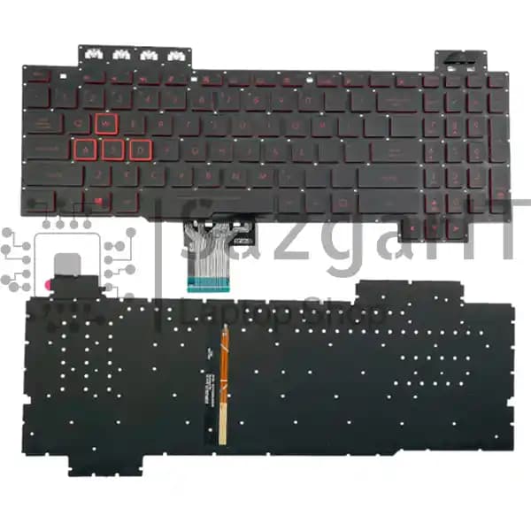 کیبرد لپ تاپ ایسوس Keyboard Laptop FX705 ASUS