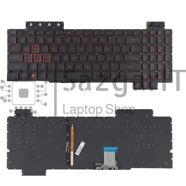 کیبرد لپ تاپ ایسوس Keyboard Laptop FX505 ASUS