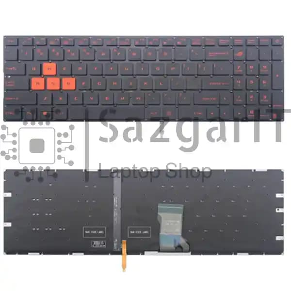 کیبرد لپ تاپ ایسوس Keyboard Laptop GL502 ASUS