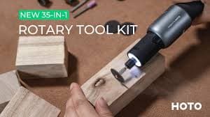 کیت ابزار چند منظوره دستی شیائومی HOTO 35 In 1 Cordless Rotary Tool Kit — تصویر ۳