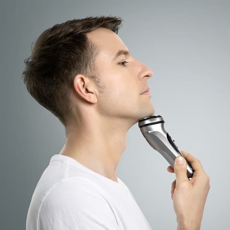 ماشین ریش تراش شیائومی Xiaomi Enchen Black Stone Electric Shaver Three-blade shaver New — تصویر ۳