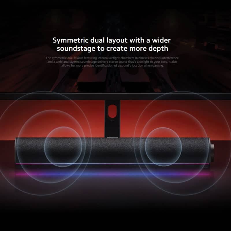 ساند بار کامپیوتر شیائومی مدل Xiaomi Redmi Computer Speaker ASB02A — تصویر ۶
