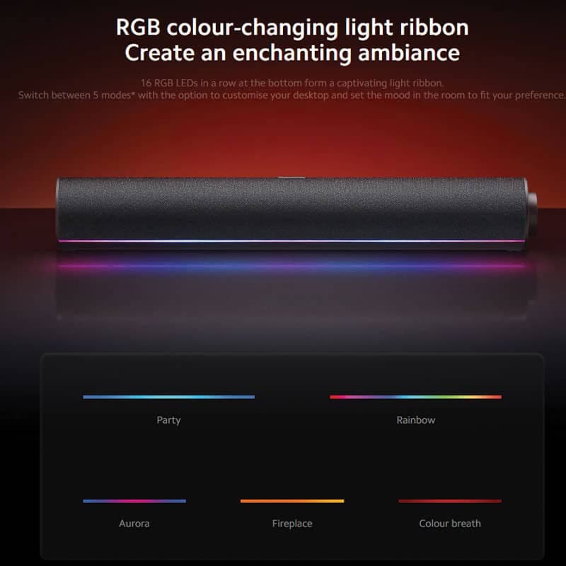 ساند بار کامپیوتر شیائومی مدل Xiaomi Redmi Computer Speaker ASB02A — تصویر ۹
