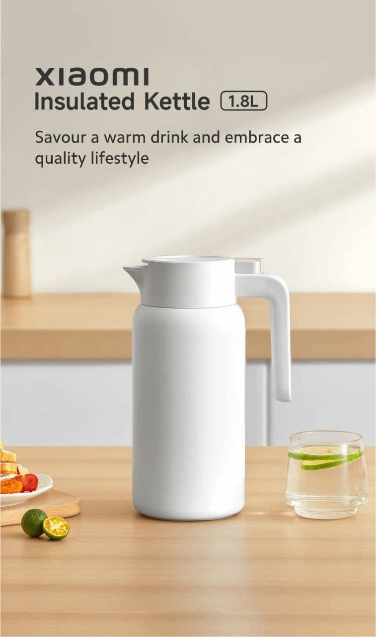 فلاسک Insulated Kettle 1.8L شیائومی Xiaomi Insulated Kettle 1.8L XMBWH01PL — تصویر ۴
