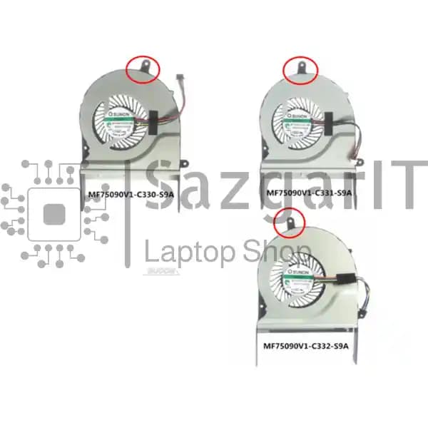 فن لپ تاپ ایسوس Fan Asus N551j — تصویر ۵