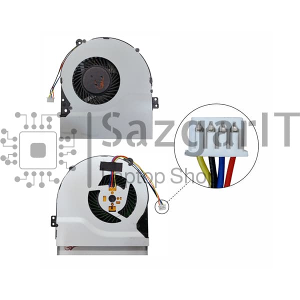 فن لپ تاپ ایسوس Fan Asus X550C 4Wire 12mm — تصویر ۲