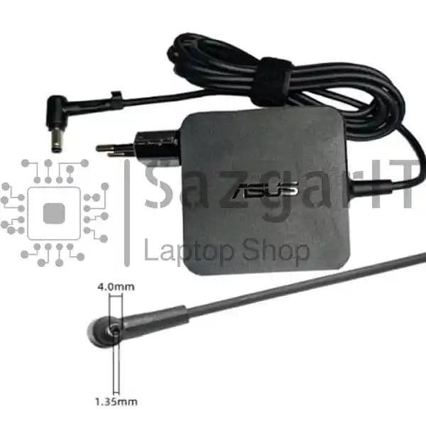 آداپتور لپ تاپ ایسوس ASUS 19V 4.7A (4.0*1.35mm) Zenbook