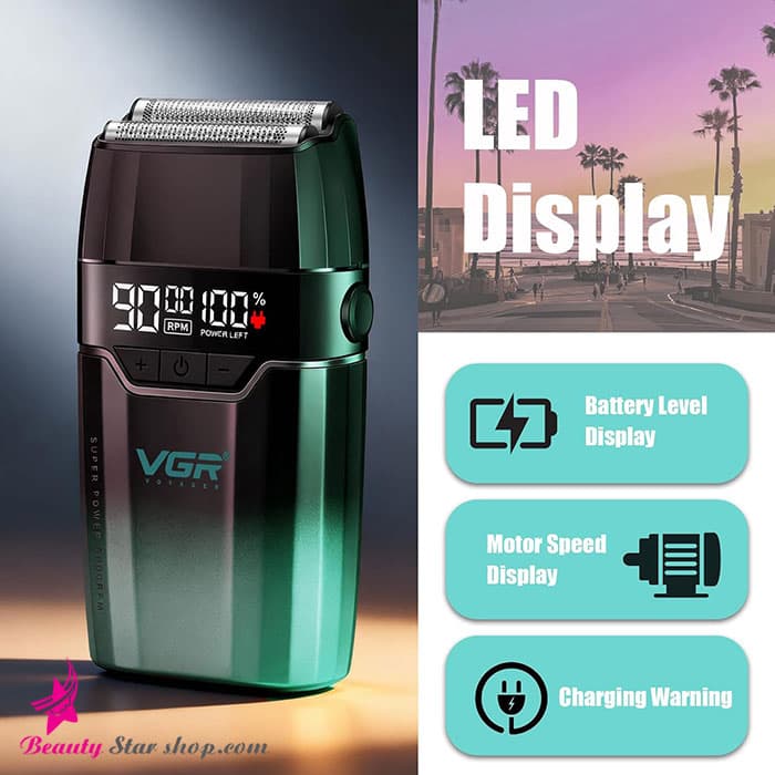شیور ریش تراش وی جی آر مدل V-308 — تصویر ۳