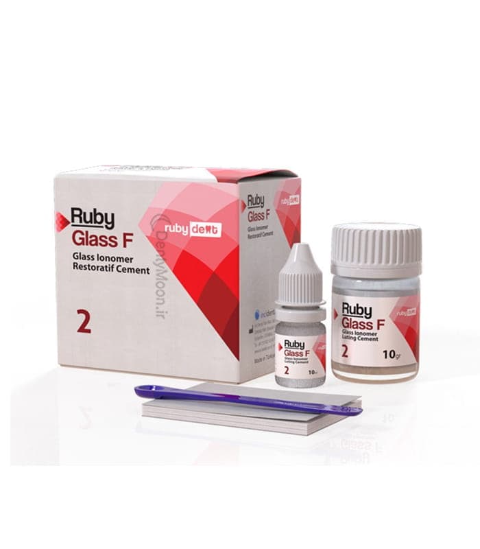 سمان گلاس آینومر ترمیمی روبی Ruby Glass F — تصویر ۲