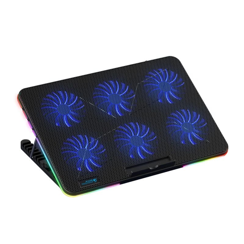 پایه خنک کننده لپ تاپ کول کولد مدل 6 فن F5