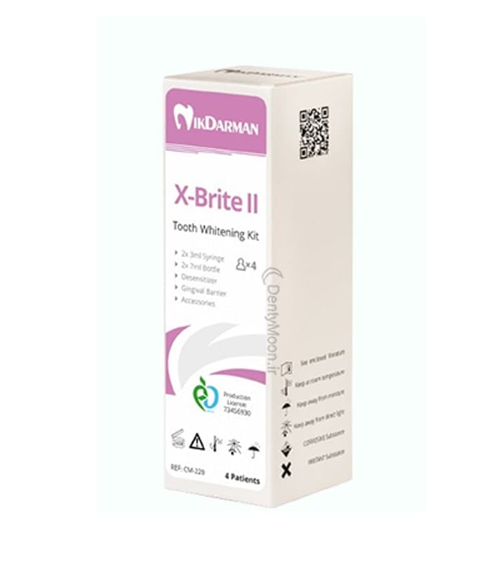 کیت بلیچینگ آفیس نیک درمان 35% X-Brite II Kit — تصویر ۳