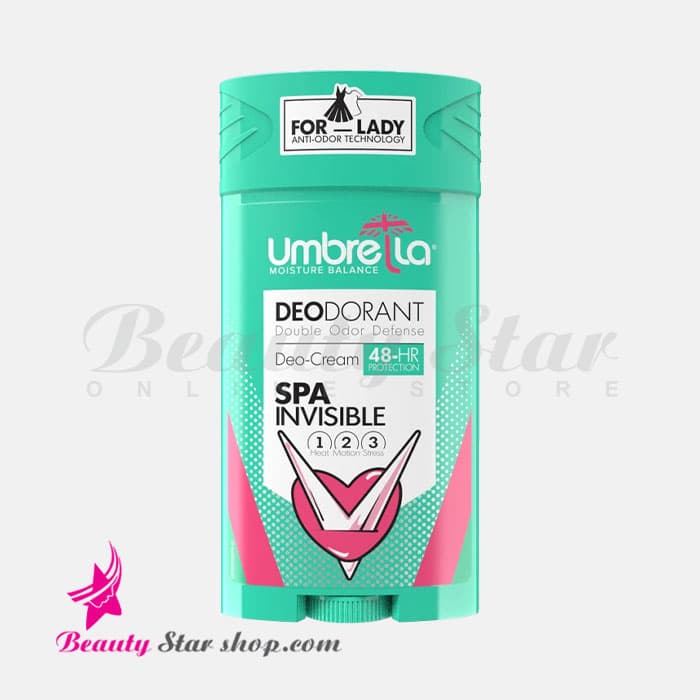 استیک دئودرانت زنانه آمبرلا مدل Spa Invisible حجم 90 میلی لیتر — تصویر ۲