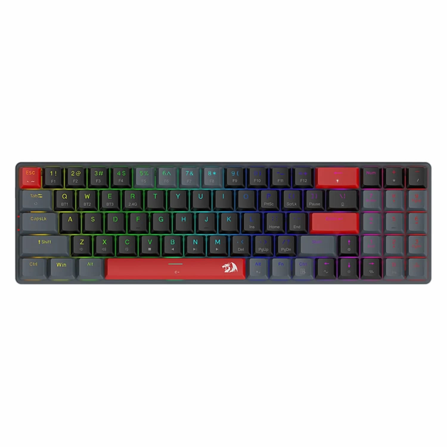 کیبورد Redragon K626 RBG Ashe Pro