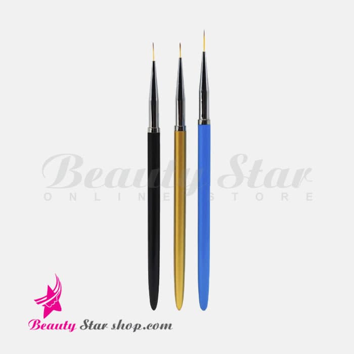 قلم طراحی ناخن بیوتی آرتیست بسته 3 عددی