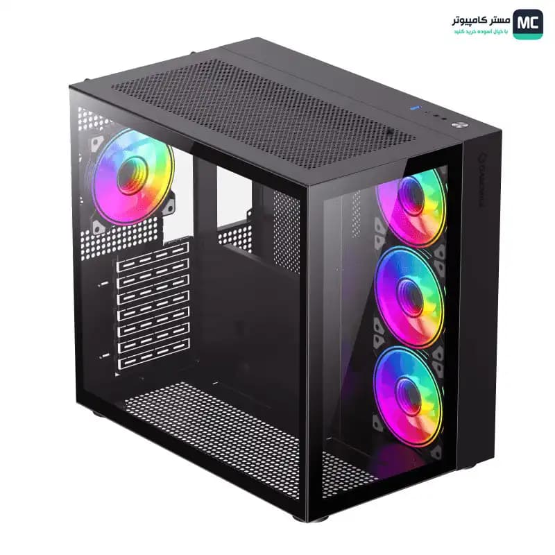 کیس گیمینگ گیم مکس Infinity Black — تصویر ۱۱