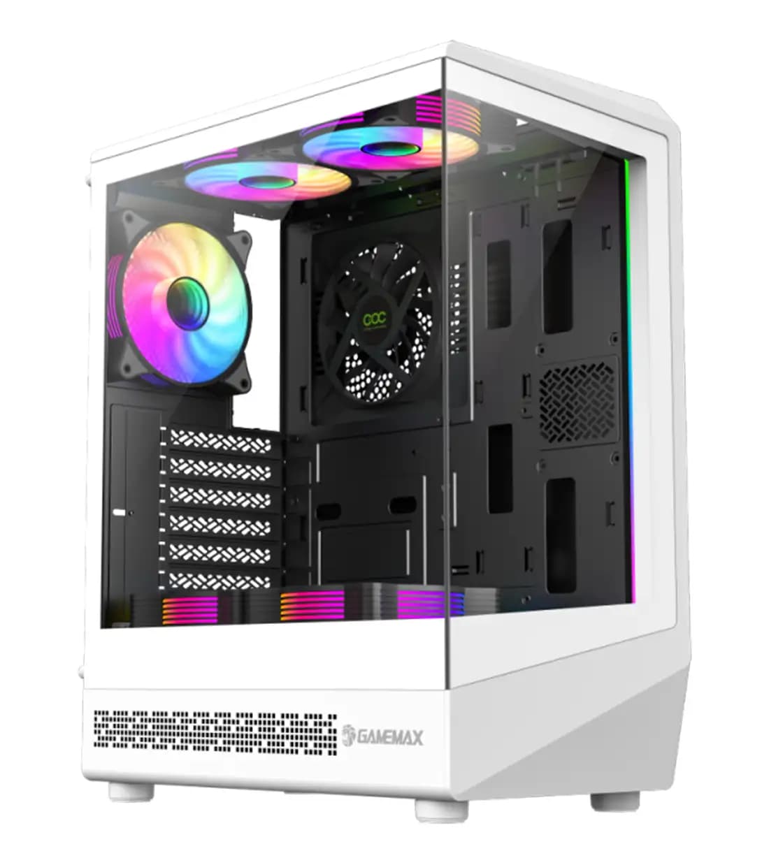 کیس گیمینگ گیم مکس Vista COC White — تصویر ۲