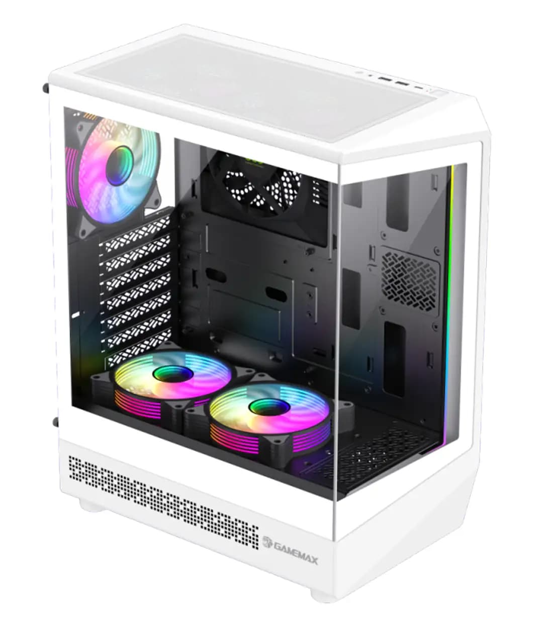 کیس گیمینگ گیم مکس Vista COC White — تصویر ۳