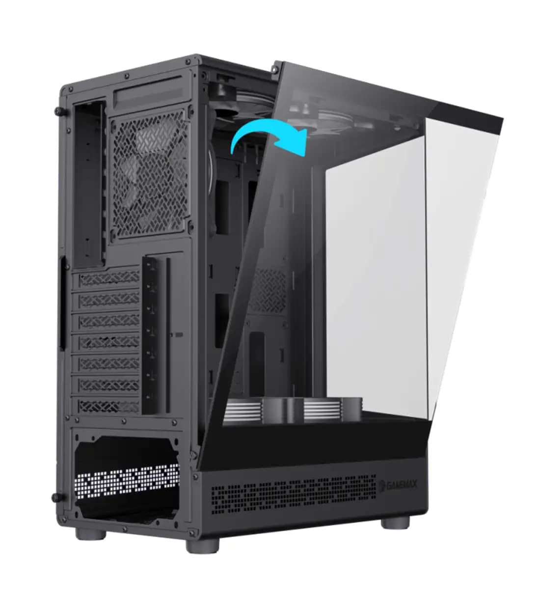 کیس گیمینگ گیم مکس Vista COC Black — تصویر ۶