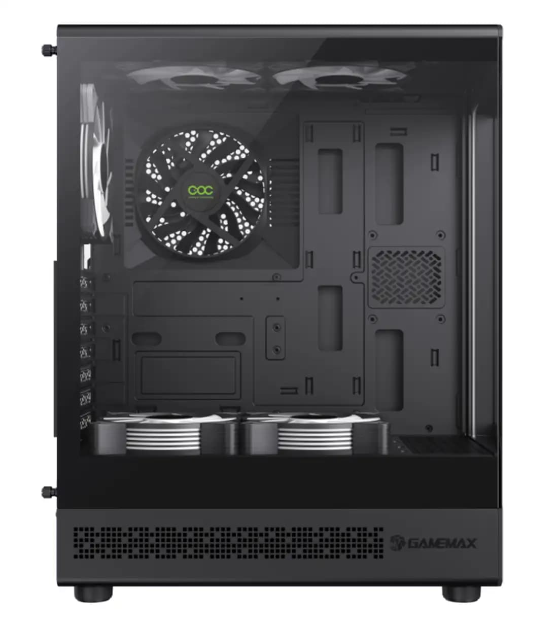 کیس گیمینگ گیم مکس Vista COC Black — تصویر ۸