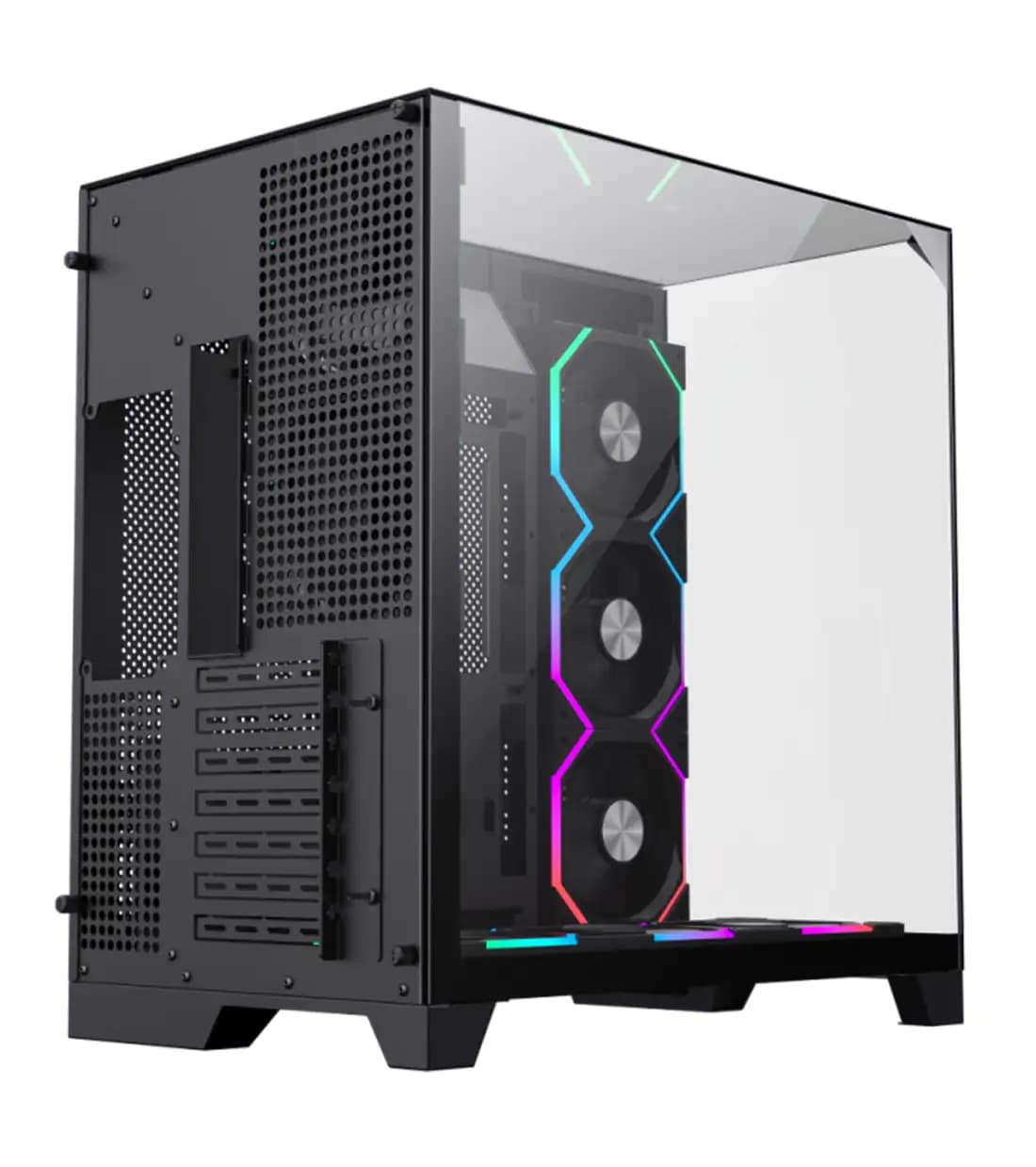 کیس گیمینگ گیم مکس Infinity Pro Black — تصویر ۳