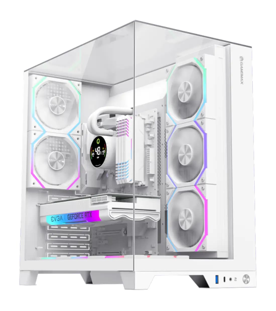 کیس گیمینگ گیم مکس Infinity Pro White