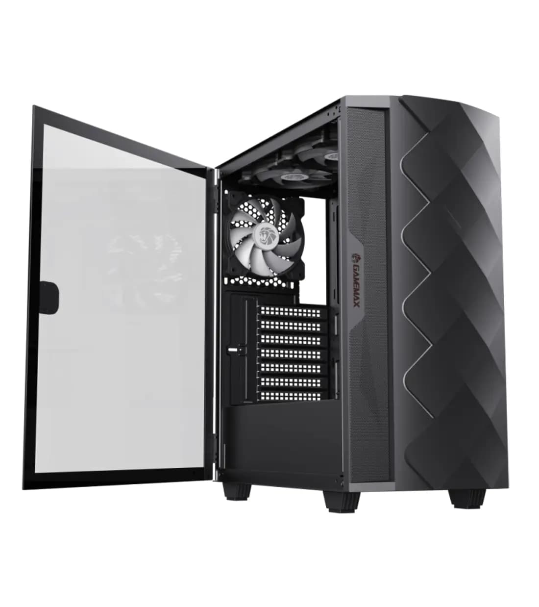 کیس گیمینگ گیم‌ مکس Diamond CP BK — تصویر ۳