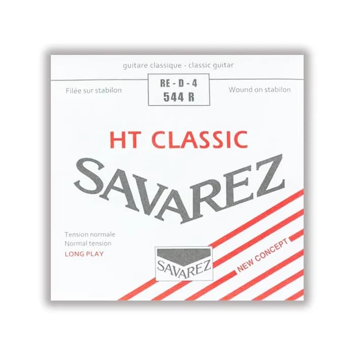 سیم گیتار Savarez مدل 544R سیم ر Re (سیم 4) نرمال تنشن اصل فرانسه