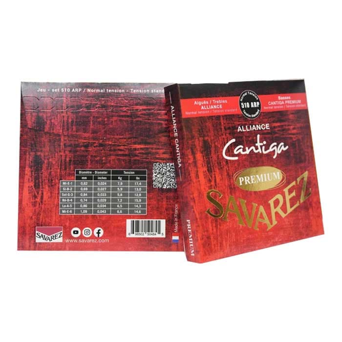 سیم گیتار Savarez مدل 510ARP نرمال تنشن اصل فرانسه — تصویر ۵